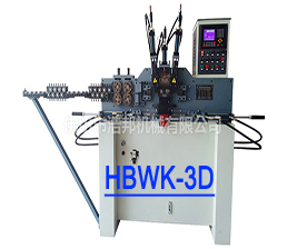 HBWK-3D液压伺服式3D折弯机
