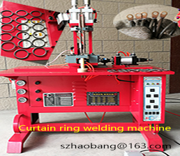 Curtain ring welding machine